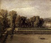 View of the Garden of the Palais du Luxembourg Jacques-Louis David